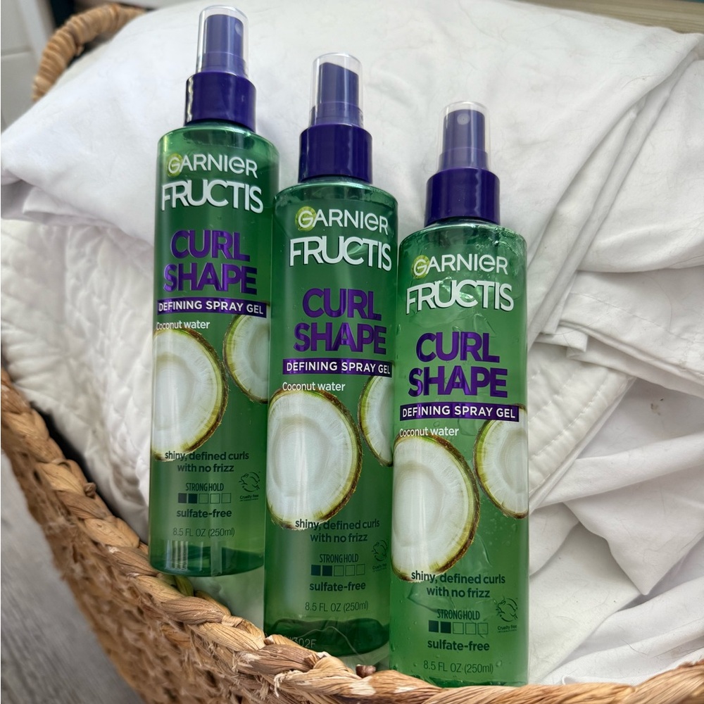 Garnier Fructis Curl Shape Defining Spray Gel (Set of 3)